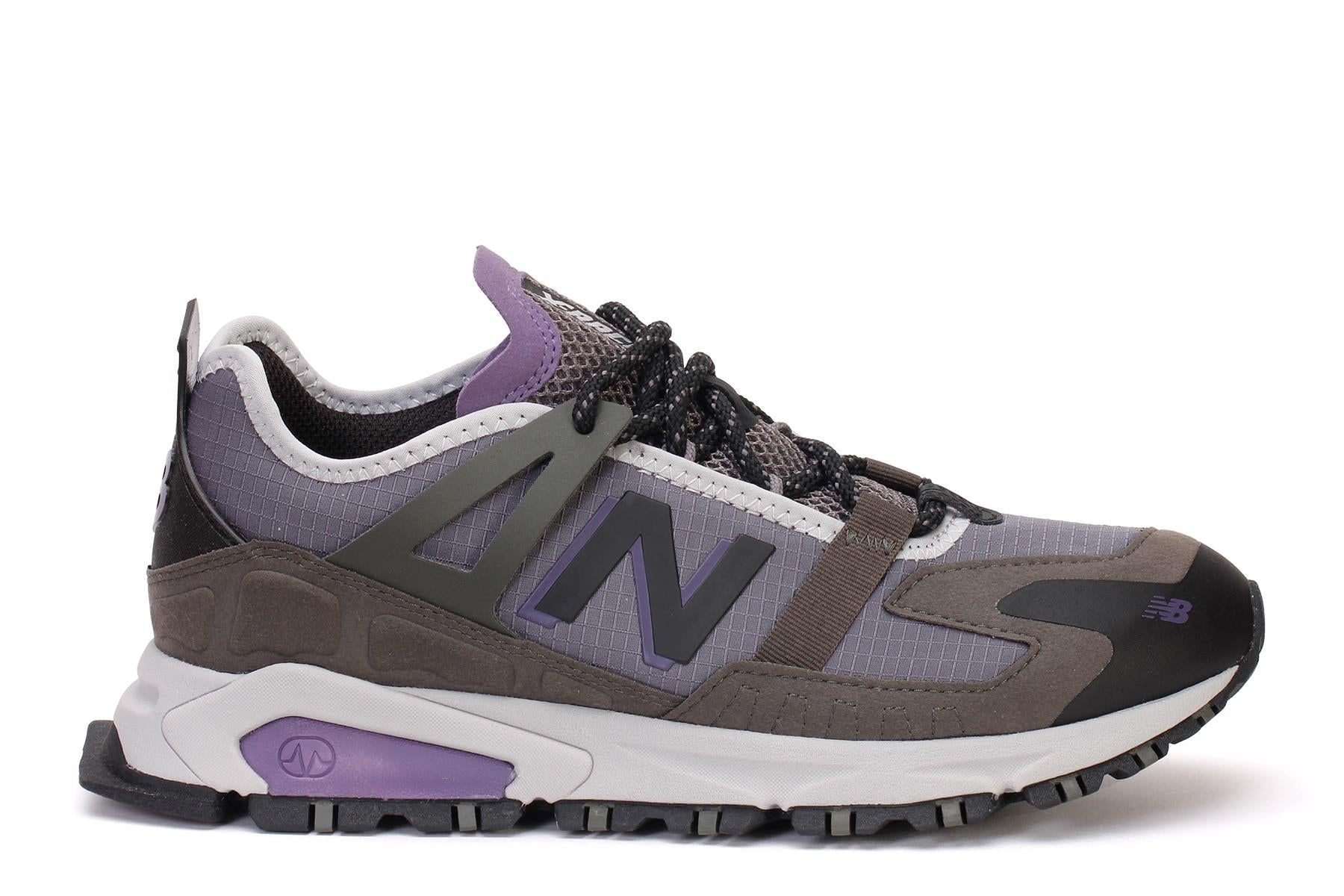 New balance men's xrct shoes grey with green Outlet