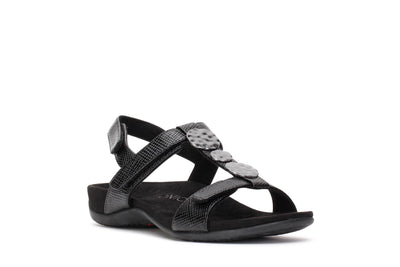 vionic-womens-back-strap-sandals-farra-lizard-10010461-3/4shot