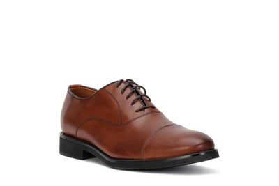 johnston-murphy-mens-oxford-lace-up-clarson-shoes-oak-leather-20-3916-3/4shot