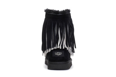 Toddler Classic Short Fringe Boots