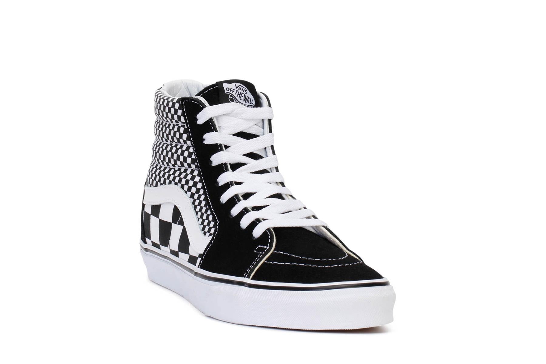 Vans sk8 hi mix on sale checker
