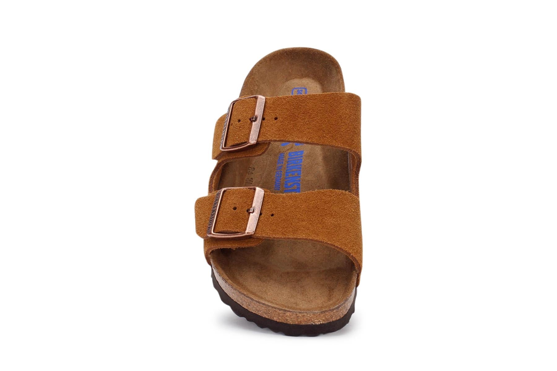 Arizona Soft Footbed Mink Suede Leather - Unisex Sandal (1009526)