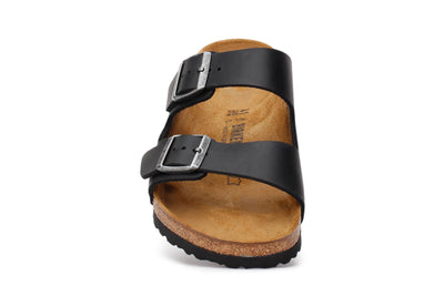 birkenstock-mens-slide-sandals-arizona-bs-black-oiled-leather-552111-front