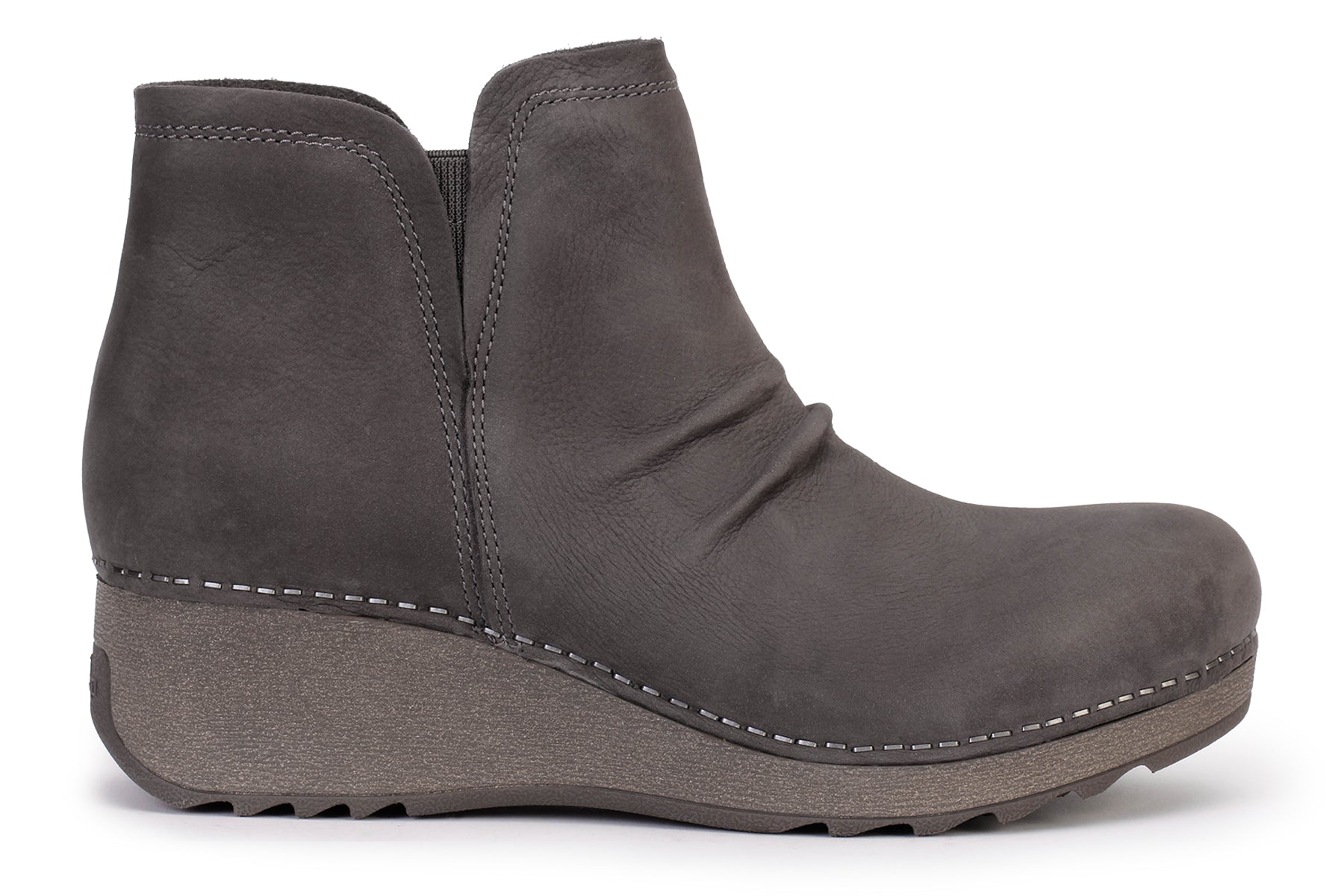 Caley Milled Nubuck Bootie