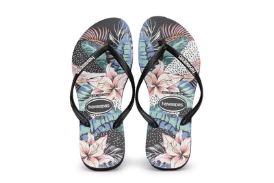 Slim Animal Floral Sandal