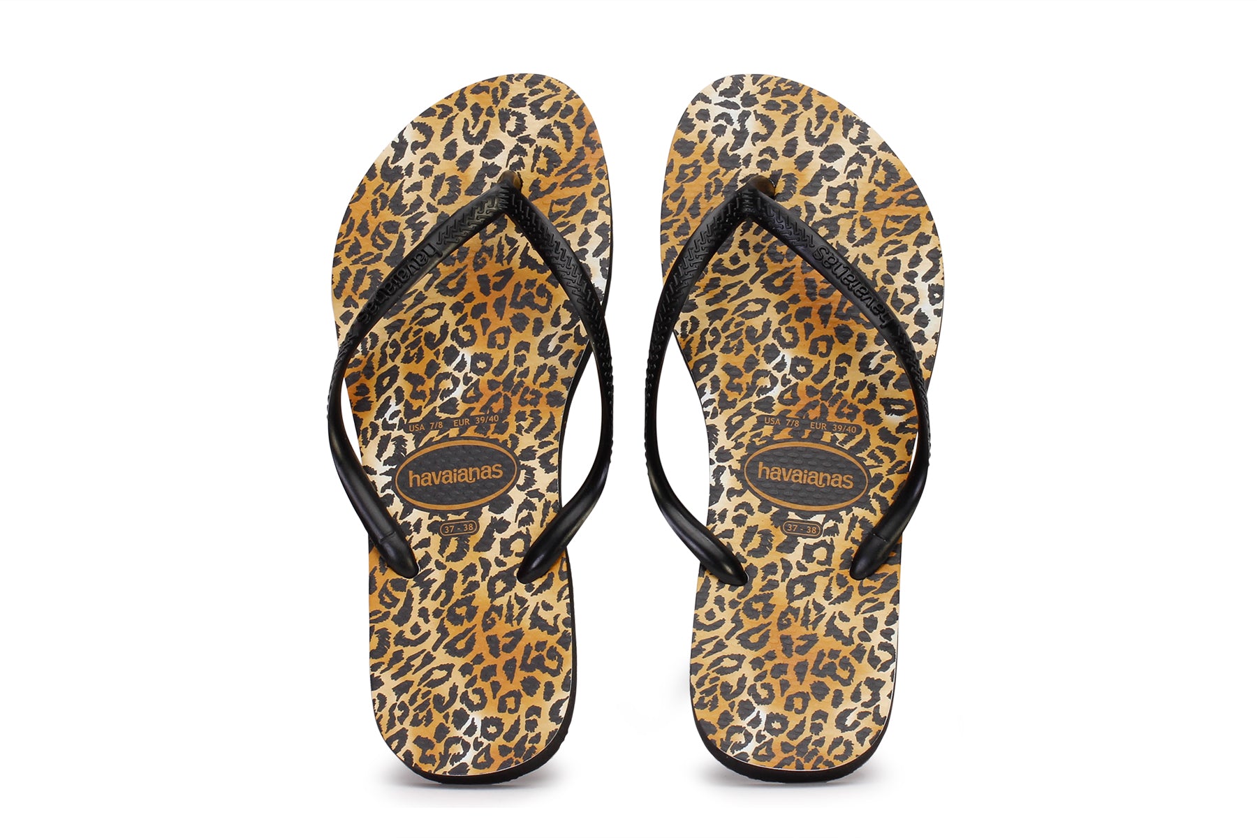Slim Leopard Sandal