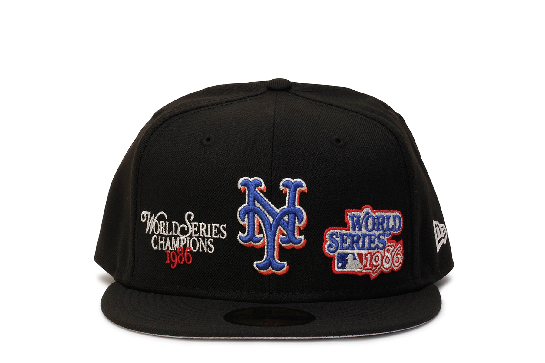 59Fifty Fitted NY Mets 1986 World Series Champions | MJ Footwear