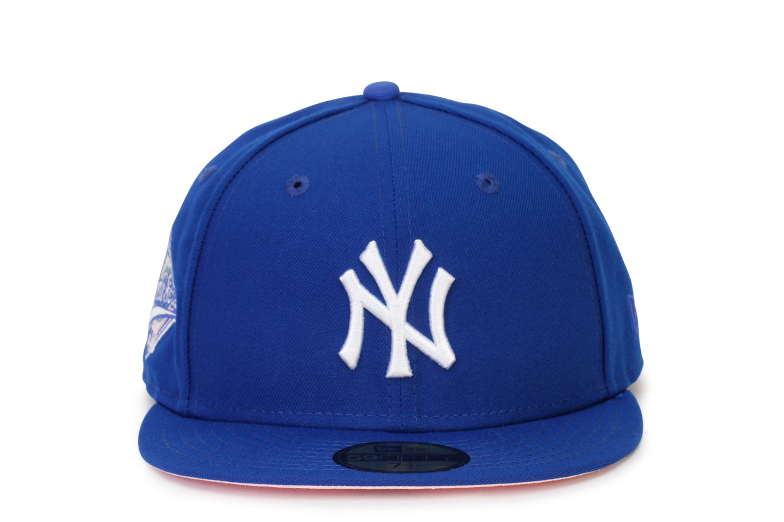 New York Yankees New Era Fashion Color Basic 59FIFTY Fitted Hat - Light Blue