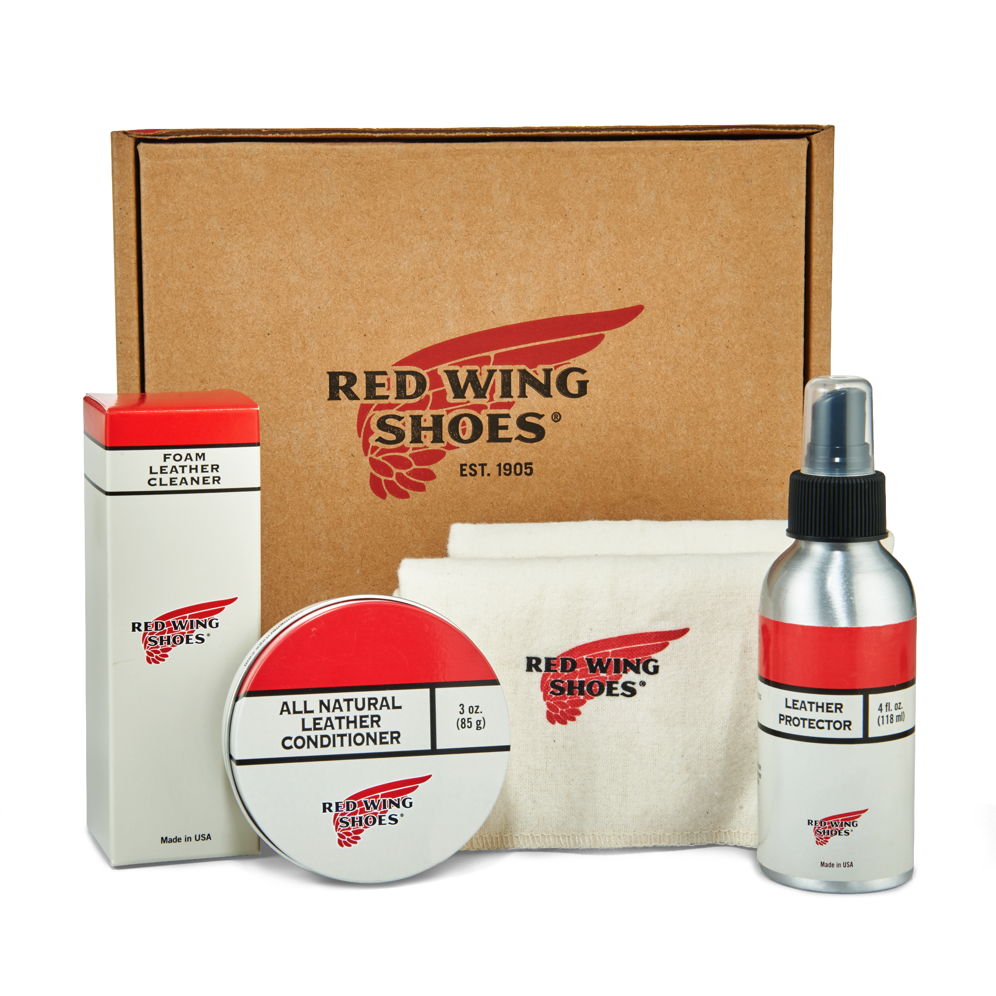 Red Wing Oil-Tanned Leather Care Kit