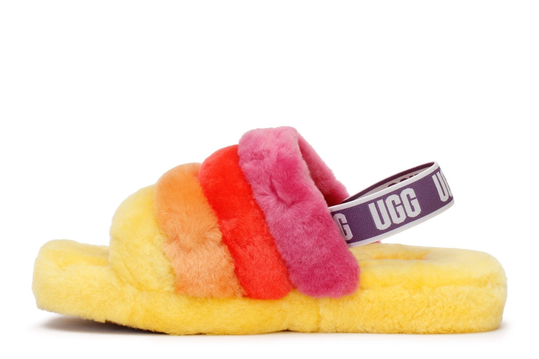 UGG sandals FLUFF YEAH SLIDE Orange for girls