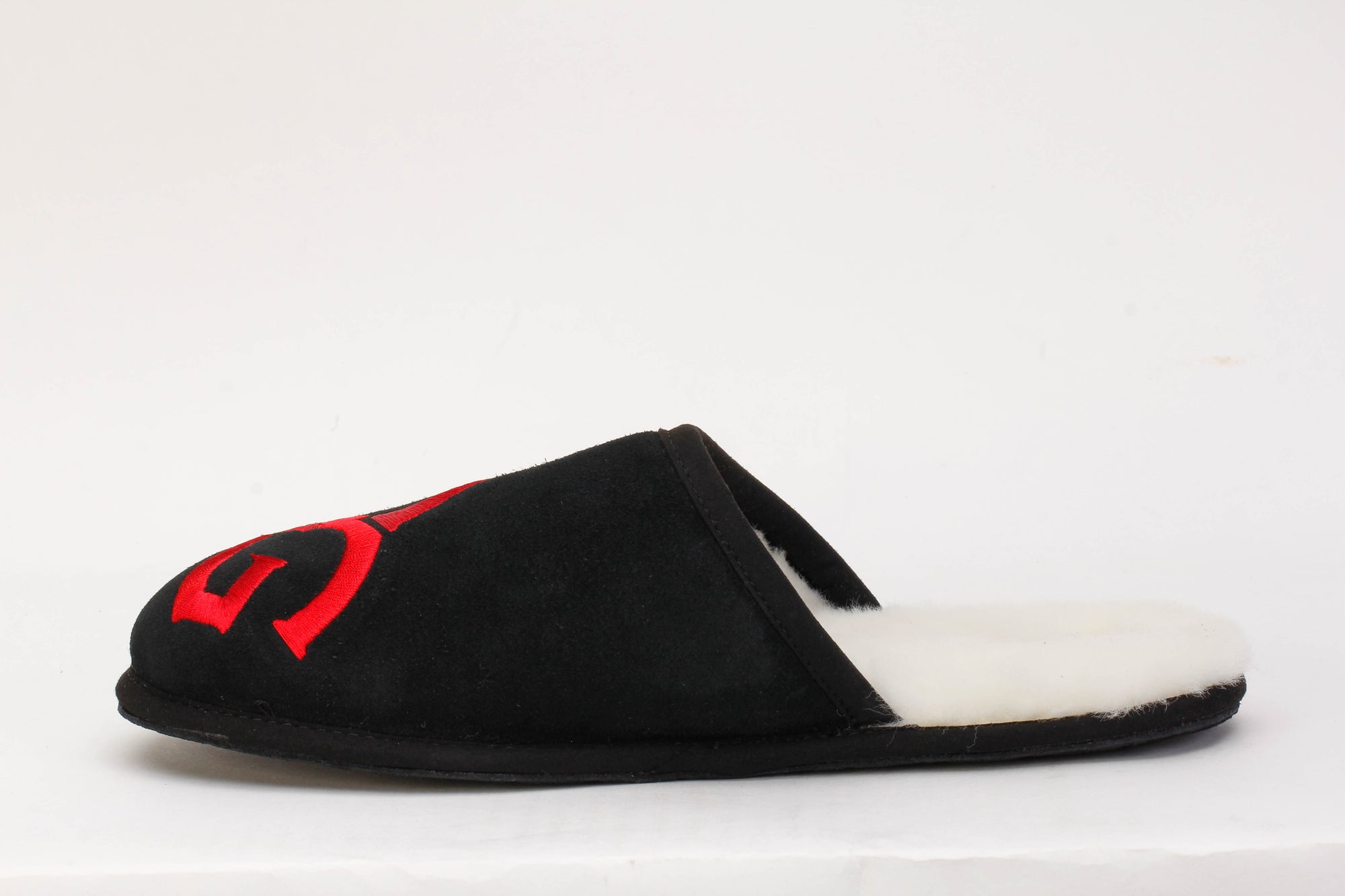 Dark red store ugg slippers