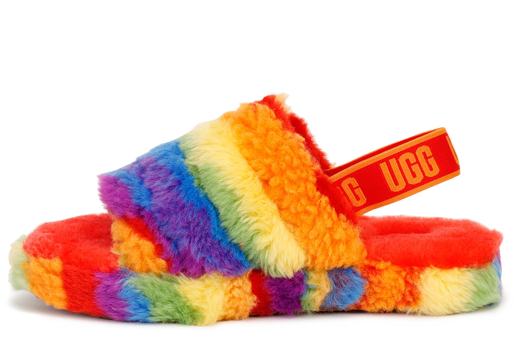 Multi color uggs sales slippers