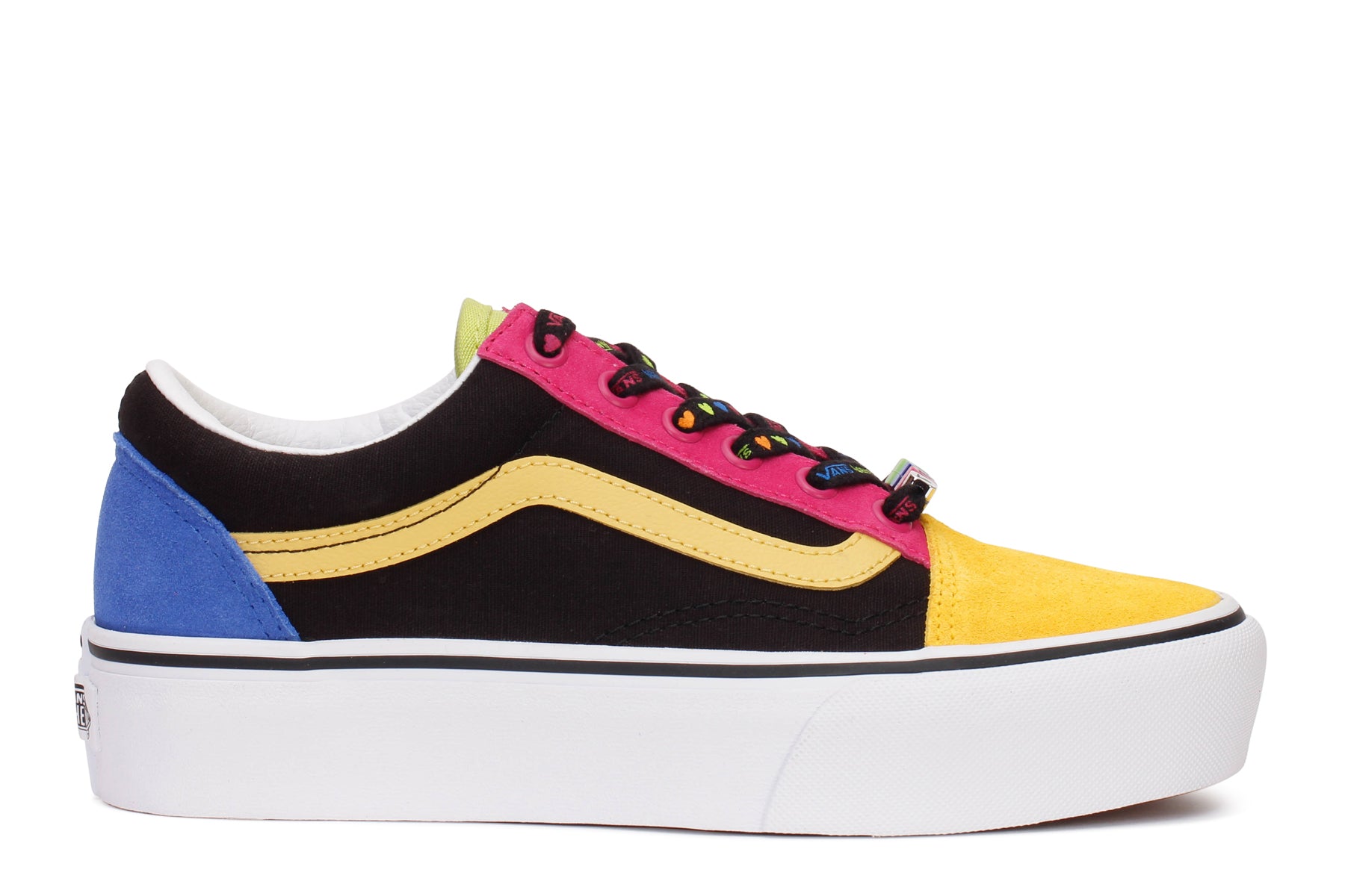 Vans old 2024 skool platform yellow