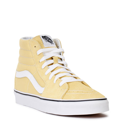 vans-mens-sk8-hi-sneakers-dusky-citron-true-white-vn0a38geoux-3/4shot