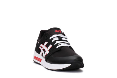 asics-tiger-mens-lifestyle-sneakers-gel-saga-sou-black-white-3/4shot