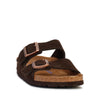 birkenstock-mens-slide-sandals-arizona-soft-footbed-mocha-suede-951311-3/4shot
