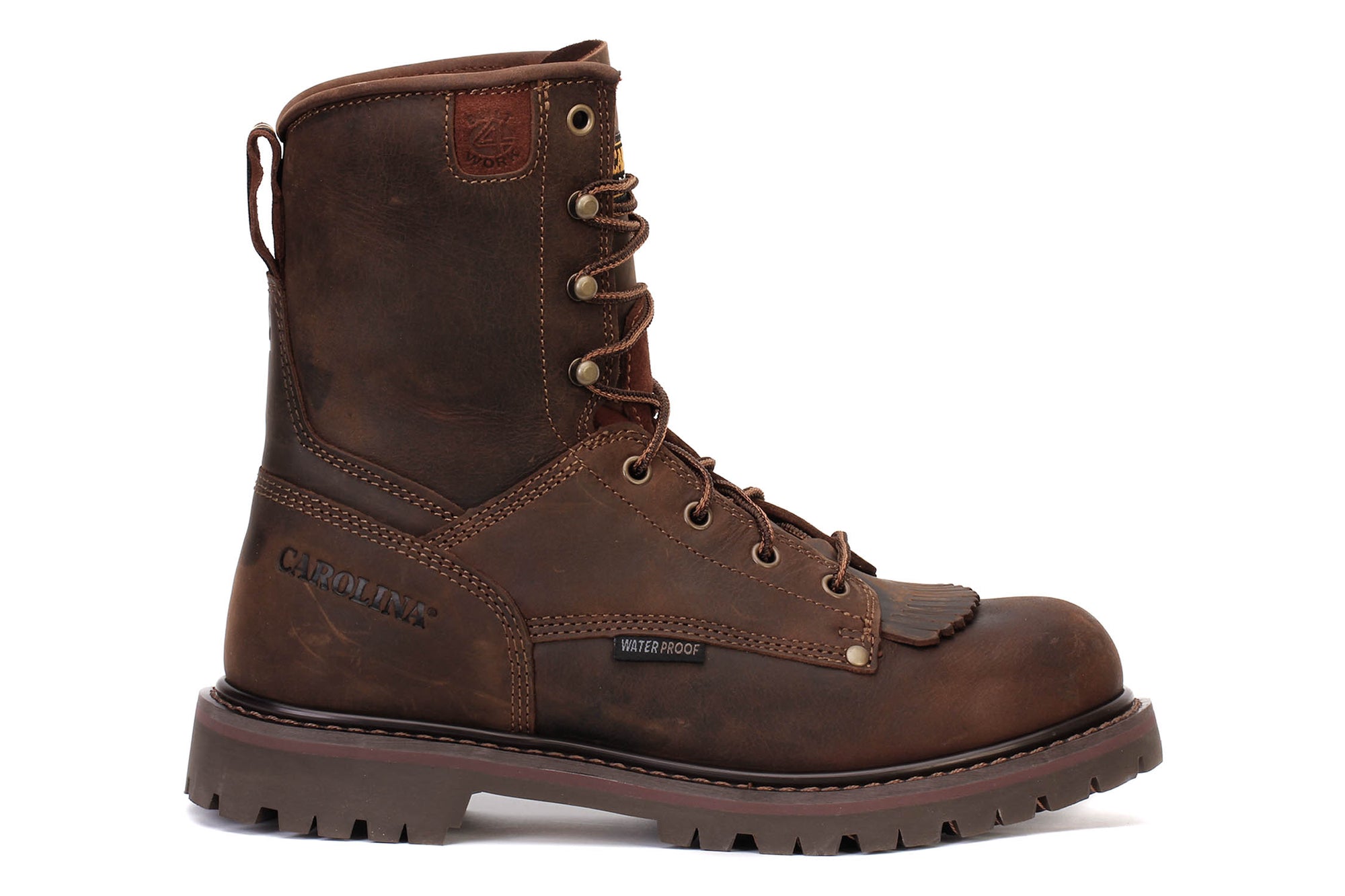 Men's 8" Waterproof Soft Toe Work Boots CA8028