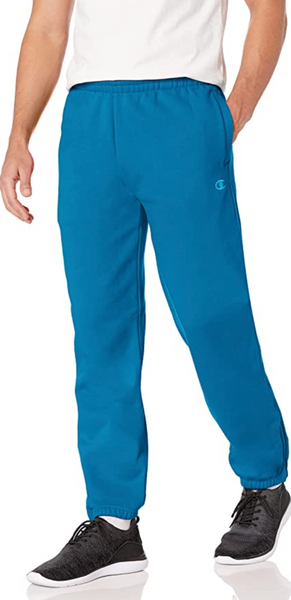 CHAMPION SUPER FLEECE PANT USA規格 CHAMPION SUPER FLEECE PANT SMALL LOGO Men's -ROYAL GOLDS