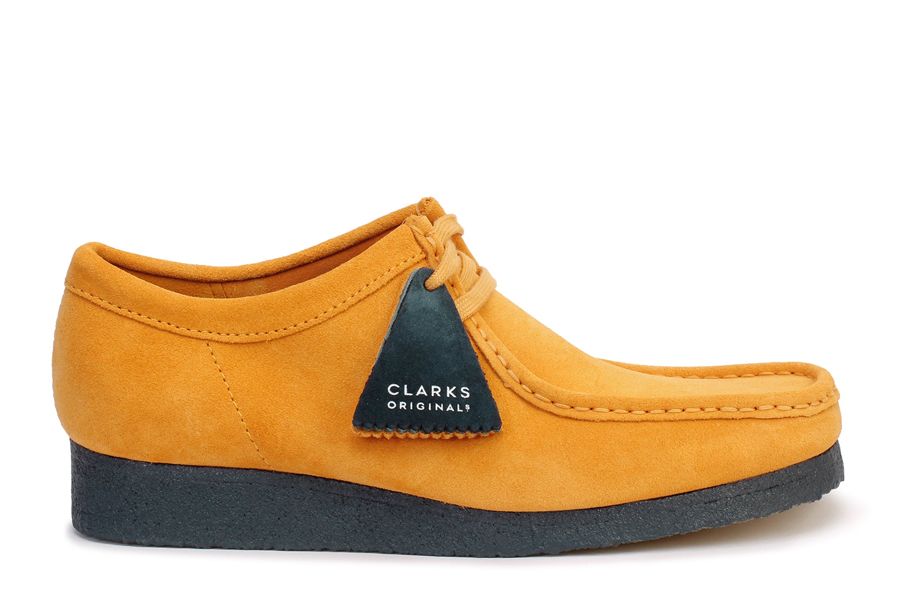 Clarks Men Wallabee Fabric blue