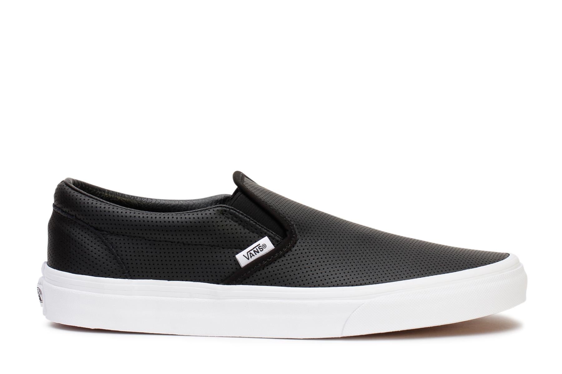 vans-mens-casual-sneakers-classic-slip-on-black-perf-leather-vn000xg8dj6-main