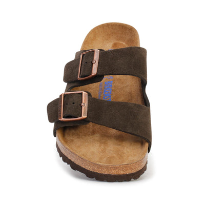 birkenstock-mens-slide-sandals-arizona-soft-footbed-mocha-suede-951311-front