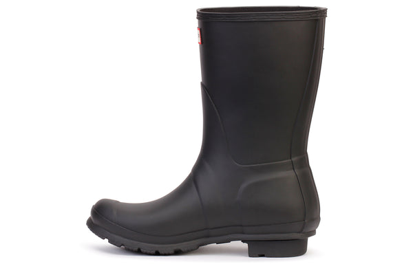 ブーツその他 HUNTER WOMEN Original Short Rain Boots Black WFS1000RMABLK Amazon.com | Hunter Women's Original Short Black 1 Boot 5 M