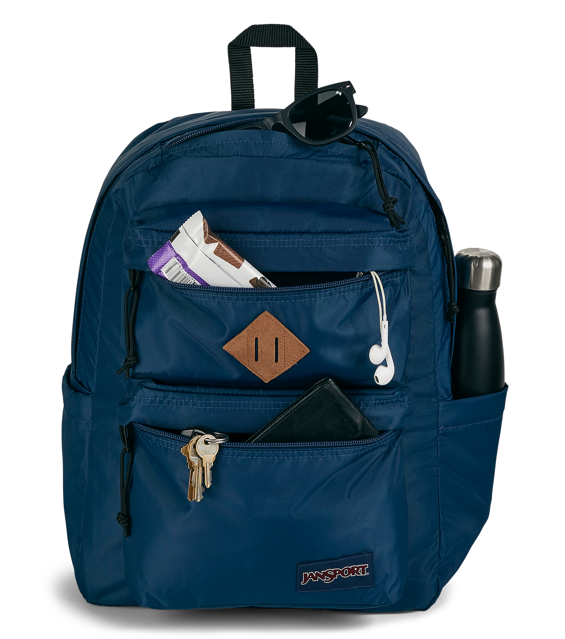 Jansport Double Break Backpack Navy