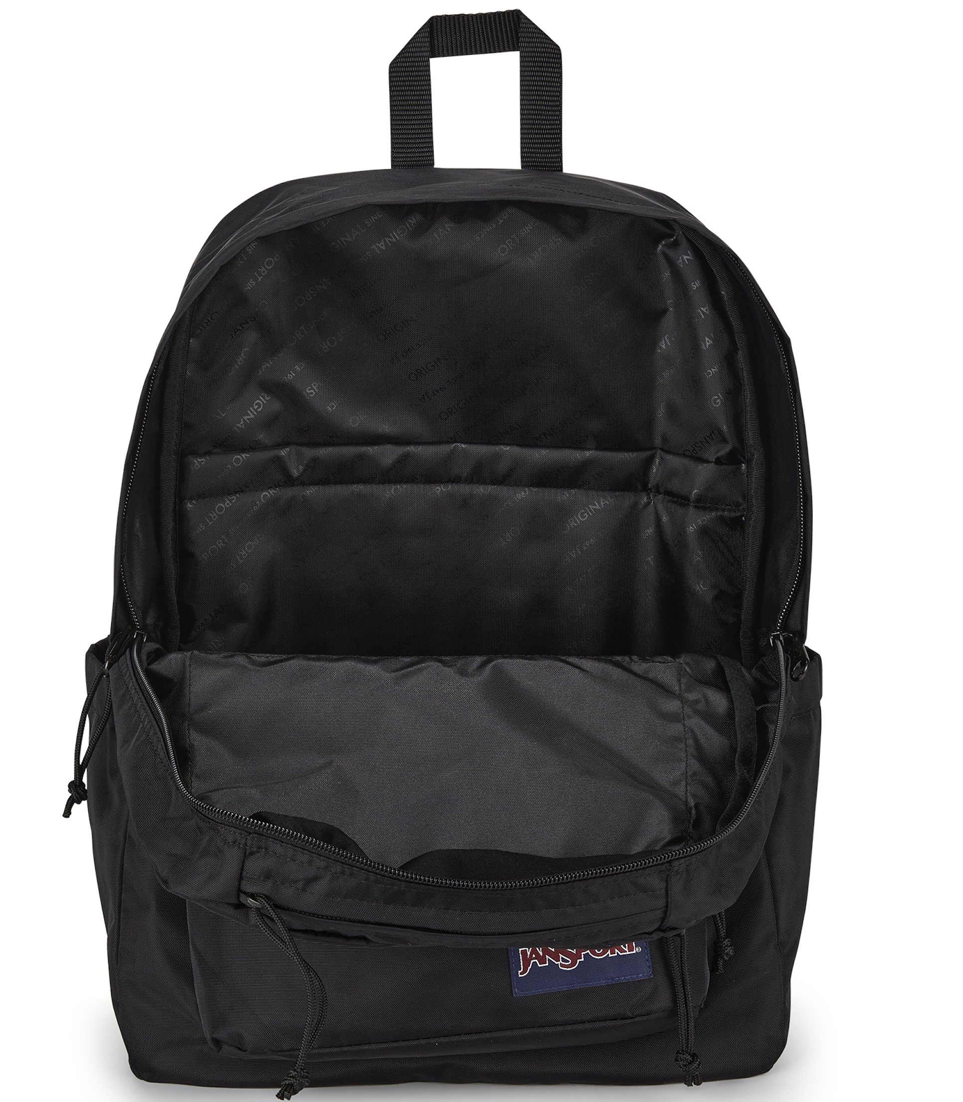 Padded Double Black, Backpack