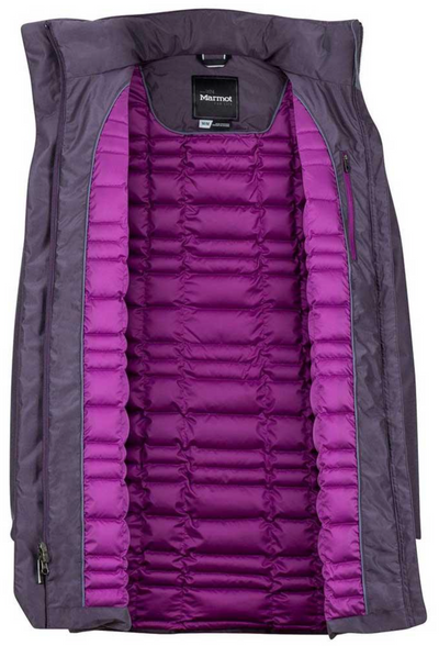 Marmot Women's Jacket Aitran Featherless Insulated Waterproof Purple