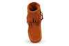 Double Fringe Side Zip Boots FINAL SALE NO REFUND NO EXCEPTION