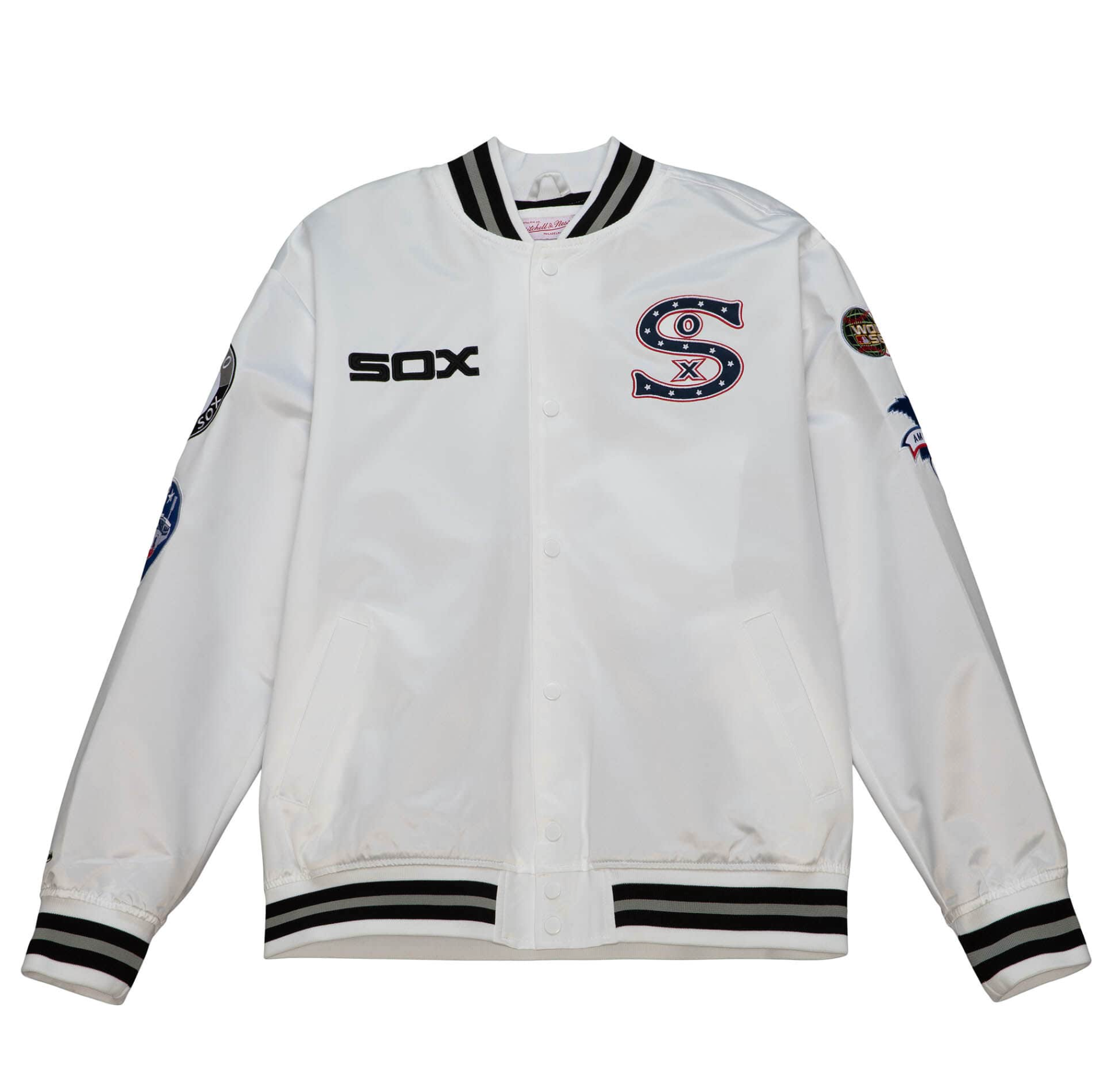 Chicago White Sox City Collection Lightweight Satin Jacket | MJ