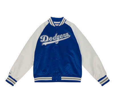 Los Angeles Dodgers MLB Primetime Lightweight Satin Jacket