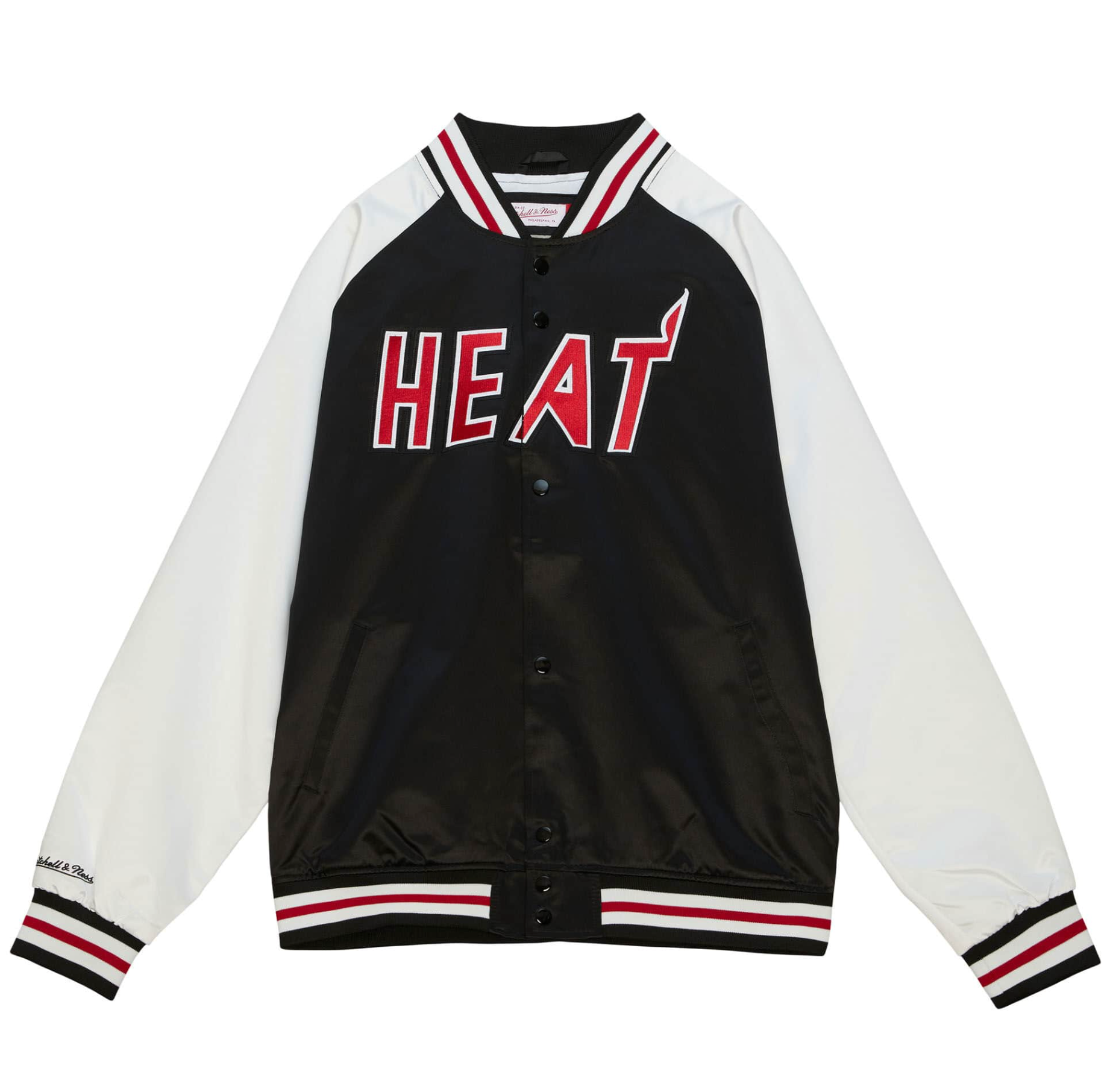 Miami Heat Mitchell & Ness NBA Men's Retro Blur Crew Sweatshirt