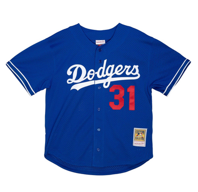 MLB Authentic BP Jersey Los Angeles Dodgers 1997 Mike Piazza