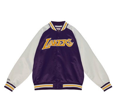 Lakers satin jacket sales
