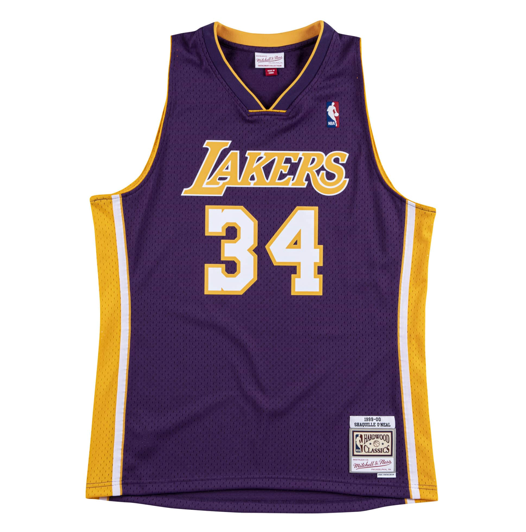 NBA Swingman Jersey LA Lakers 99-00 Shaquille O'neal