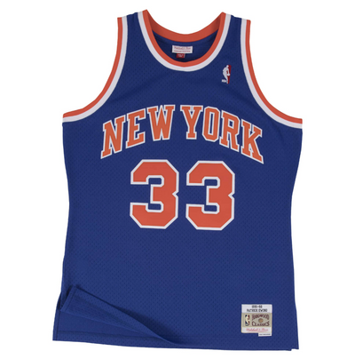 NBA Swingman Road Jersey NY Knicks 1991 Patrick Ewing