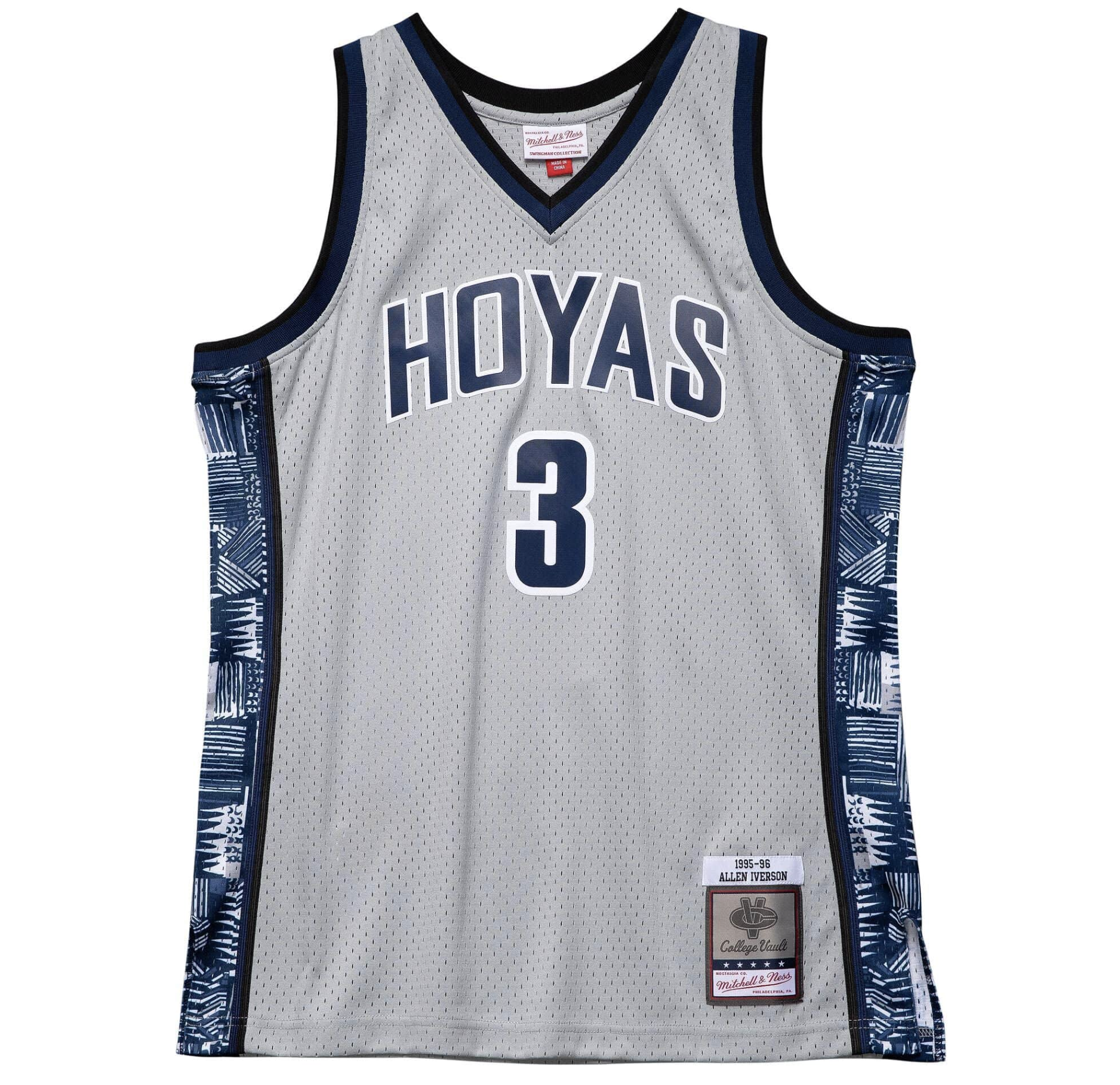 NCAA SWINGMAN JERSEY GEORGETOWN 1995 ALLEN IVERSON MJ Footwear