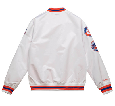 New York Mets City Collection Lightweight Satin Jacket