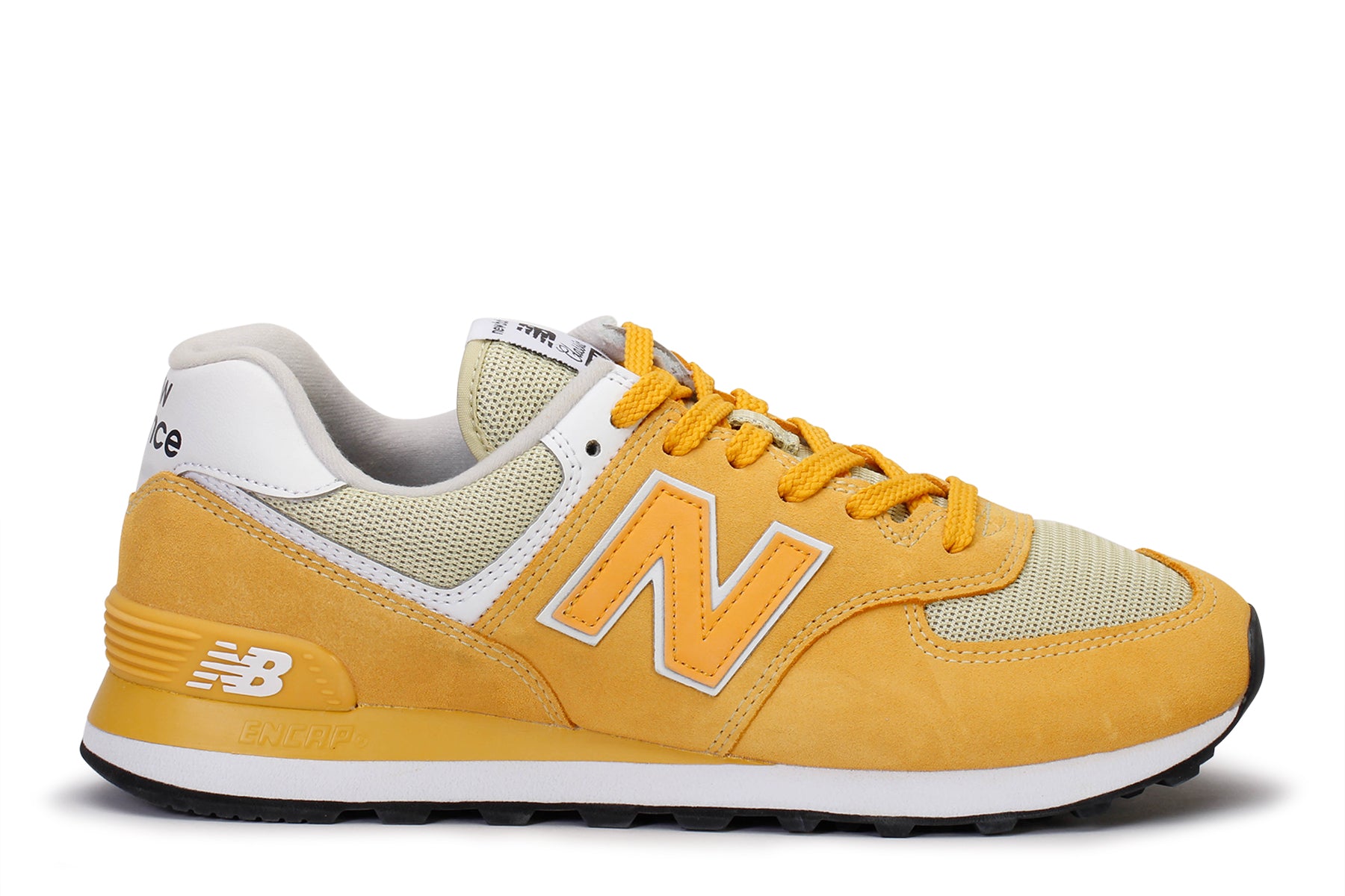 New balance 574 classic yellow Clearance