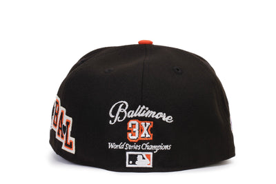 59FIFTY Baltimore Orioles Letterman Fitted Hat