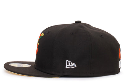 59FIFTY Baltimore Orioles Side Patch Bloom Fitted Hat