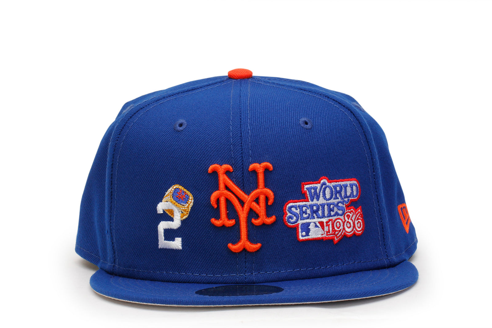 59FIFTY New York Mets Count The Rings Patch Fitted