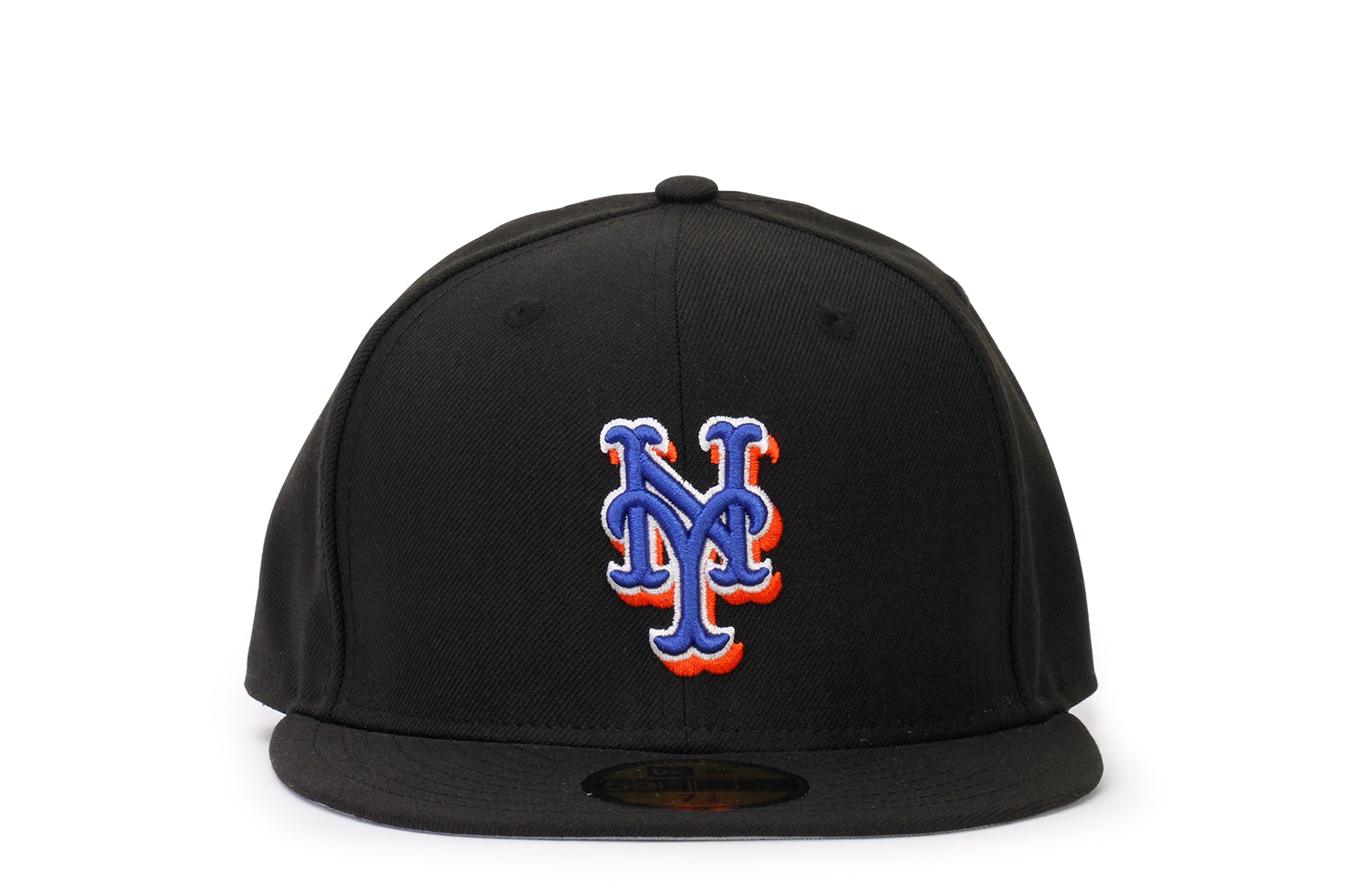 New Era 59FIFTY Fitted Hat New York Mets 7 / Black / Grey