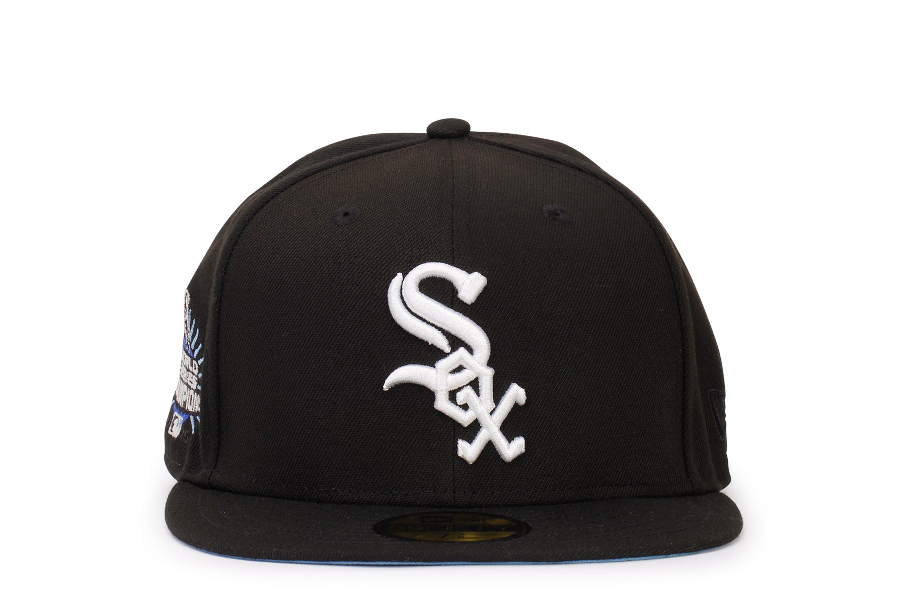 New Era 59FIFTY Fitted Chicago White Sox 2005 WS 7 1/8 / Black / Light Blue
