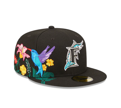 59FIFTY Florida Marlins Blooming Fitted Hat