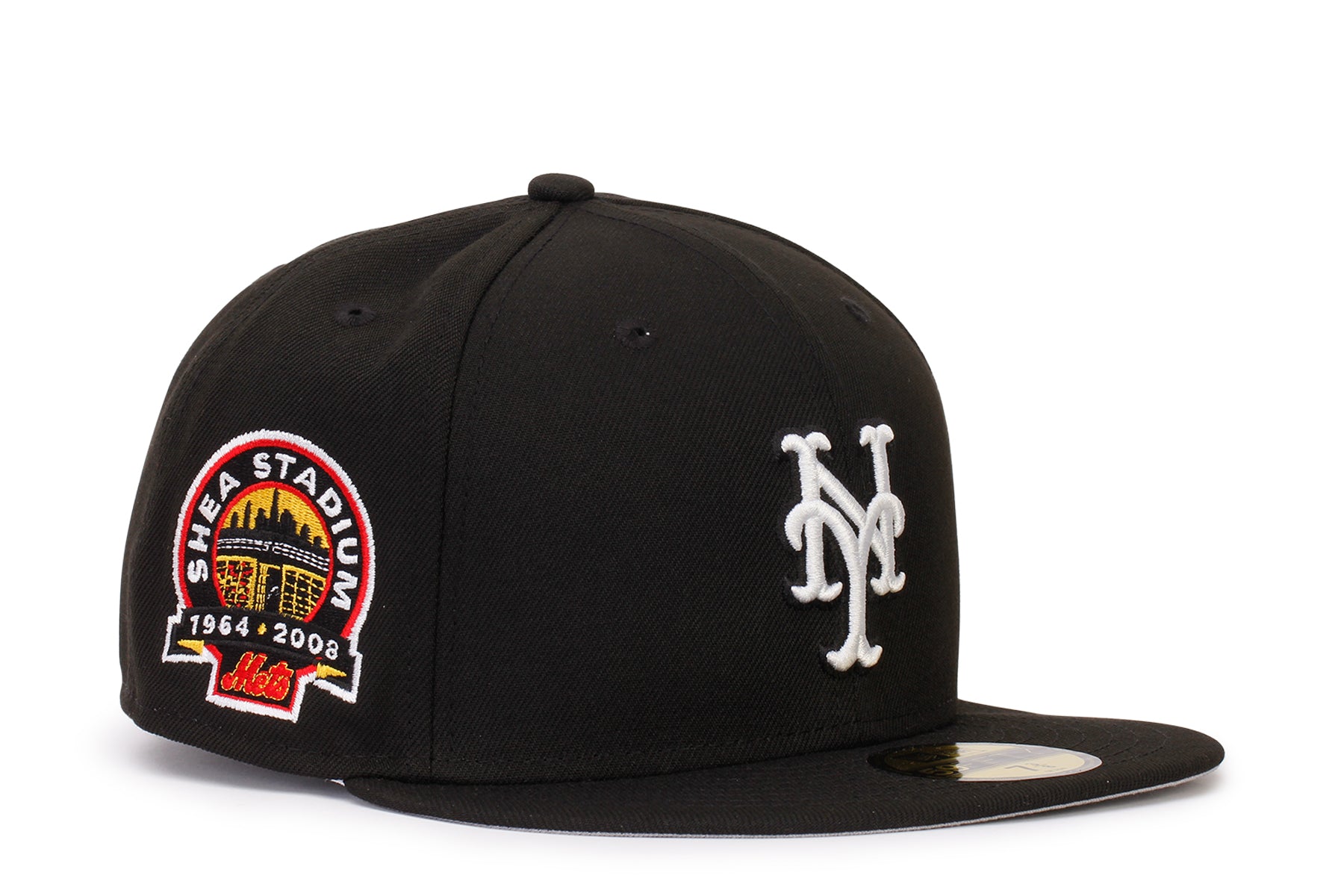 59FIFTY Fitted Hat New York Mets Shea Stadium Side Patch | MJ Footwear