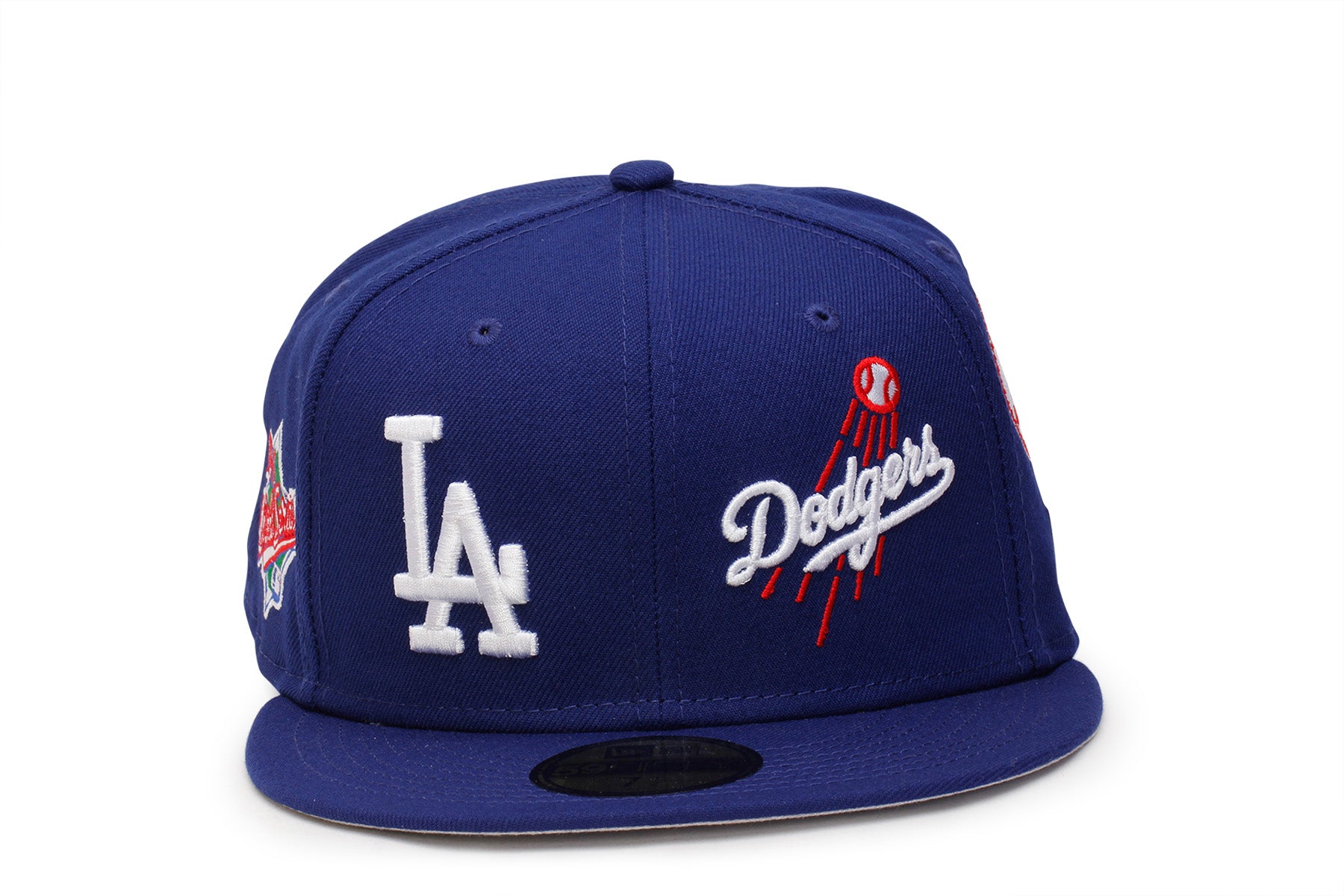 Men's New Era Royal Los Angeles Dodgers White Logo 59FIFTY Fitted Hat