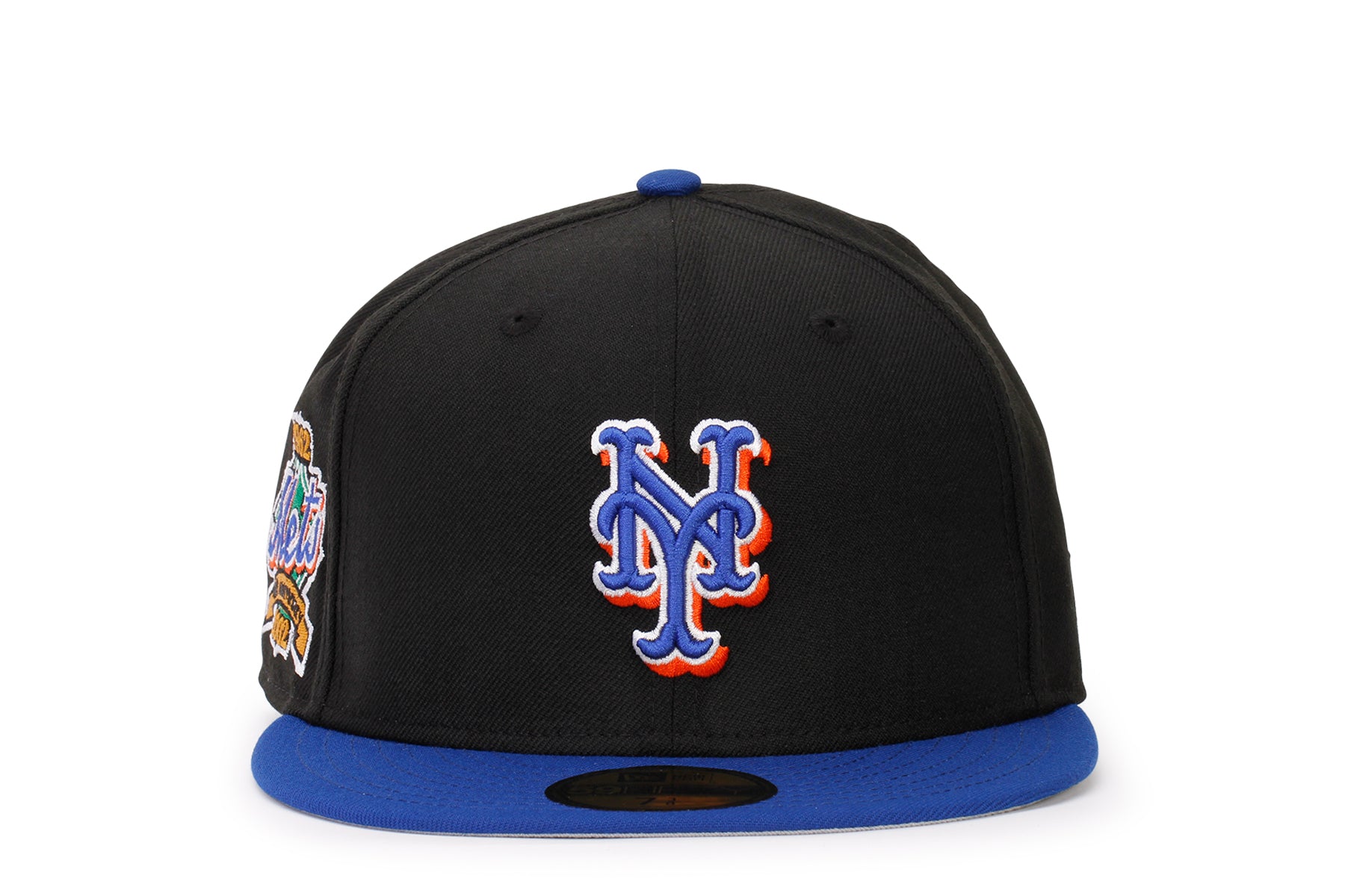 New Era 59Fifty New York Mets 50th Anniversary Patch Hat - Black, Whit
