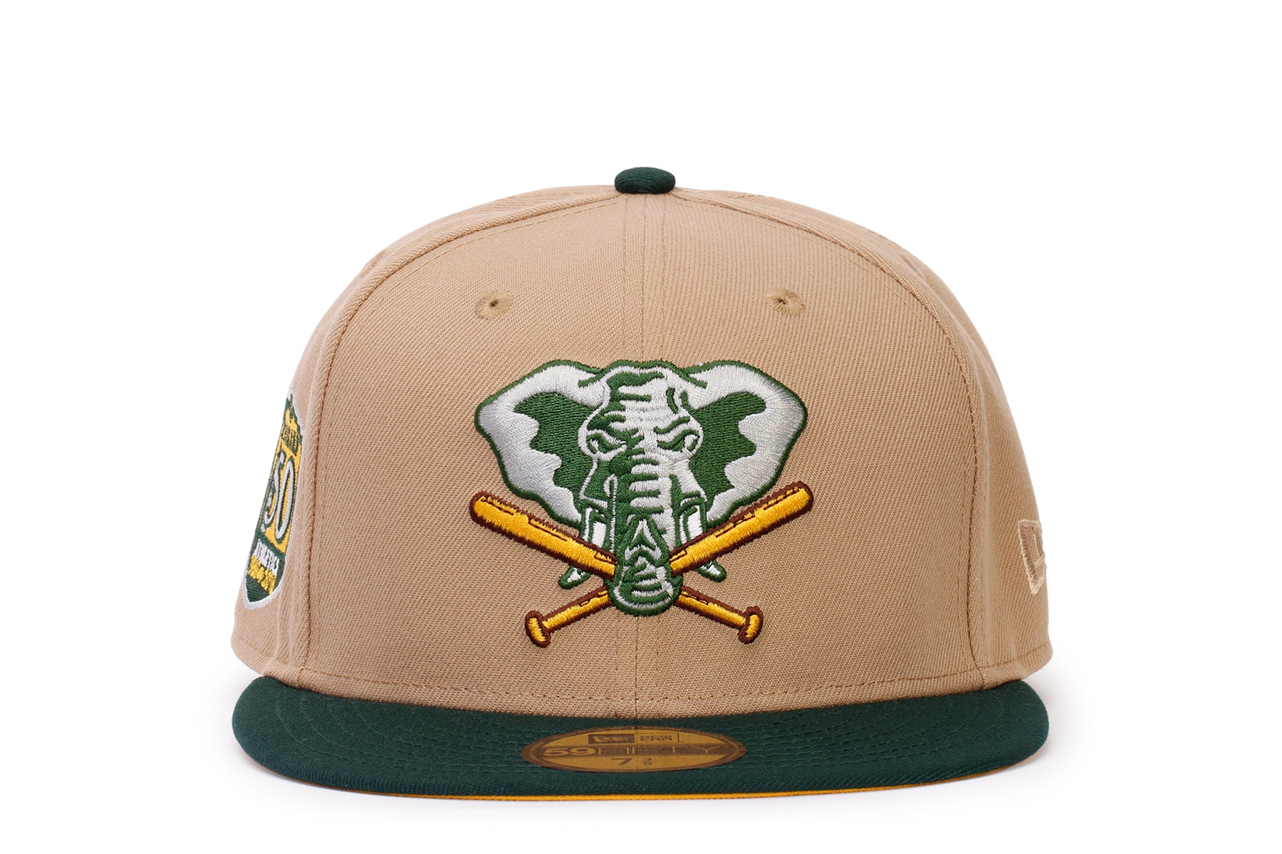 59FIFTY Fitted Oakland Athletics 50Th Anniversary Side Patch